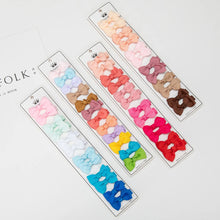 Load image into Gallery viewer, 36Pcs/Lot Solid Color Grosgrain Ribbon Bowknot Kids Hair Clips Handmade Bows Baby Girls Barrettes Hairpins Photo Props Gift Set