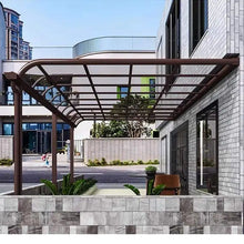 Load image into Gallery viewer, Pergola Sunroom Outdoor Roof Patio Covers Balcony Customized Waterproof Polycarbonate Aluminum Awning Canopy Gazebo Garden