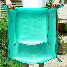 Load image into Gallery viewer, Gardening Mat PE Square Plant Pad Waterproof for Transplanting Flower Pots Potting Mat Foldable Garden Repotting Anti-dirty Tarp