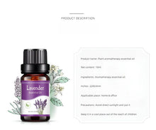 Load image into Gallery viewer, 18 Flavors Essential Oils for Aroma Diffuser Air Humidifier Home Water-soluble 10ml Air Freshener Scents Fragrance Oil Perfume