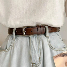 Load image into Gallery viewer, 1pc Women's Belt Fashion Simple Versatile Belt Authentic High Grade Trend Soft Belt Paired with Western Trousers Jeans Lady Belt