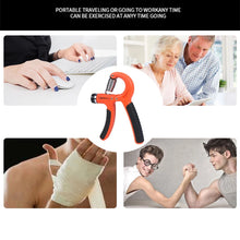 Load image into Gallery viewer, Adjustable R-Type Hand Grip Exercise Countable Strength Exercise Strengthening Pliers Spring Finger Pinch Wrist Expander