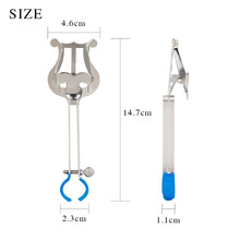 Load image into Gallery viewer, Music Stand Clarinet Trumpet Flute Winds Saxophone Baritone Portable Marching Sheet Music Stands Musical Instruments Accessories