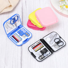 Load image into Gallery viewer, Mini Sewing Kit for Mending and Sewing Portable Home Travel Sewing Box Needle Threads Box Set DIY Sewing Tools & Accessories