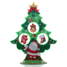 Load image into Gallery viewer, Diy Christmas-themed Diamond Painting Art Set. Double-sided luminous desktop decorative ornaments and pendants