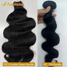 Load image into Gallery viewer, 15A Raw Hair Bundles Double Drawn Vietnamese 22Inch Body Wave Bundles 100% Human Hair Bundles Unprocessed Virgin Hair Extensions