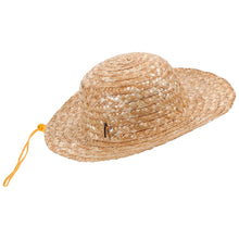 Load image into Gallery viewer, Kids Straw Hat Beach Sun Cap Outdoor Sun Protection Hat Handicraft Hat Summer Party Farmer Costume Hats
