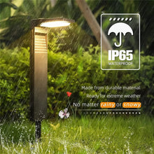 Load image into Gallery viewer, Garden Lights Outdoor Decoration Solar Lawn Lights Waterproof LED light for Yard Pathway Landscape Bollard Solar Power Lighting
