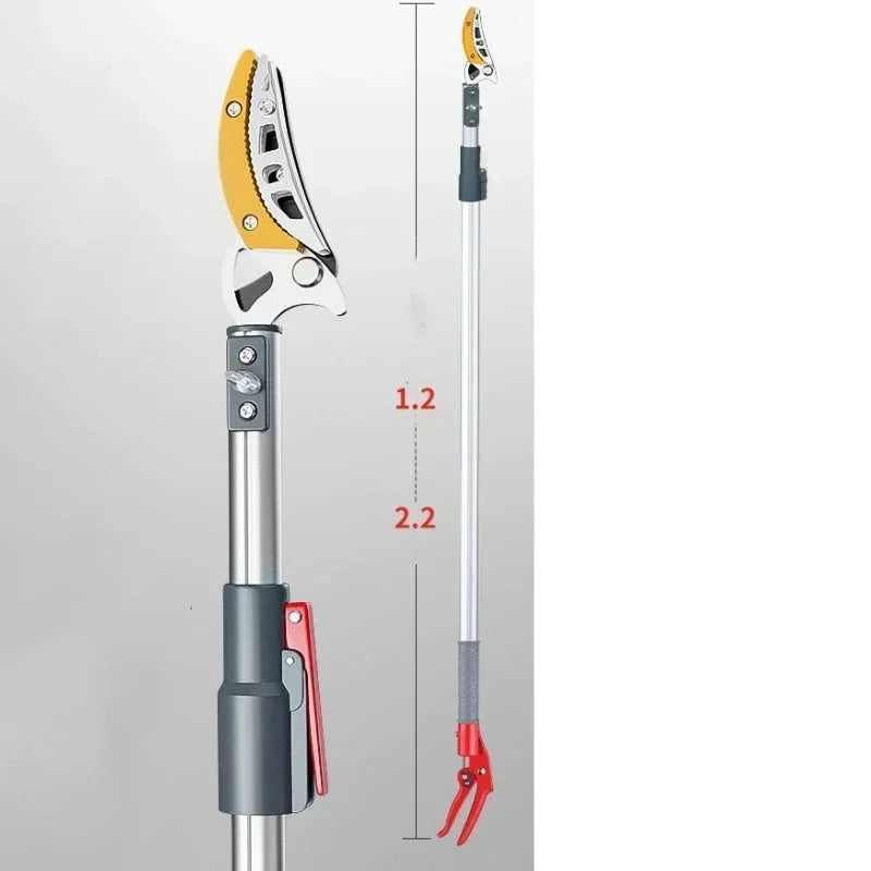 Garden Tree Pruning Scissors Universal Cutters Stainless Steel Pruning Shears Gardening Pruners High Branch Telescopic Hand Tool