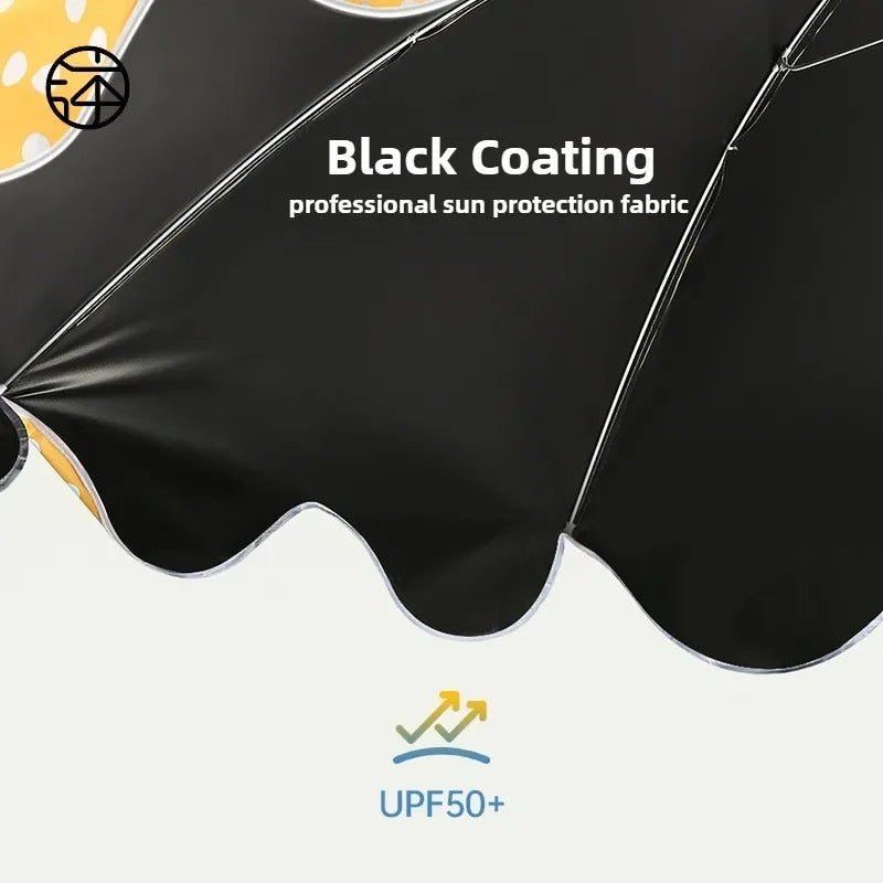 Garden Big Patio Umbrella Windproof Strong, Travel Beach Umbrella, Patio Sun Umbrella UV Protection, Large Camping Umbrellas