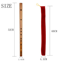 Load image into Gallery viewer, Traditional Wooden Flute C D E F G Key Recorder with Storage Bag Beginner Gift Educational Learning Woodwind Instrument