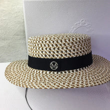 Load image into Gallery viewer, Women's Spring and Summer Top Hats Seaside Sunscreens Beach Sunhats Korean Vacation Casual Flat Hats