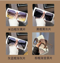 Load image into Gallery viewer, Fashion Oversized Square Sunglasses Women 2025 Luxury Brand Sun Glasses Vintage Sun Glasses Female Shades Outdoor Eyeglasses