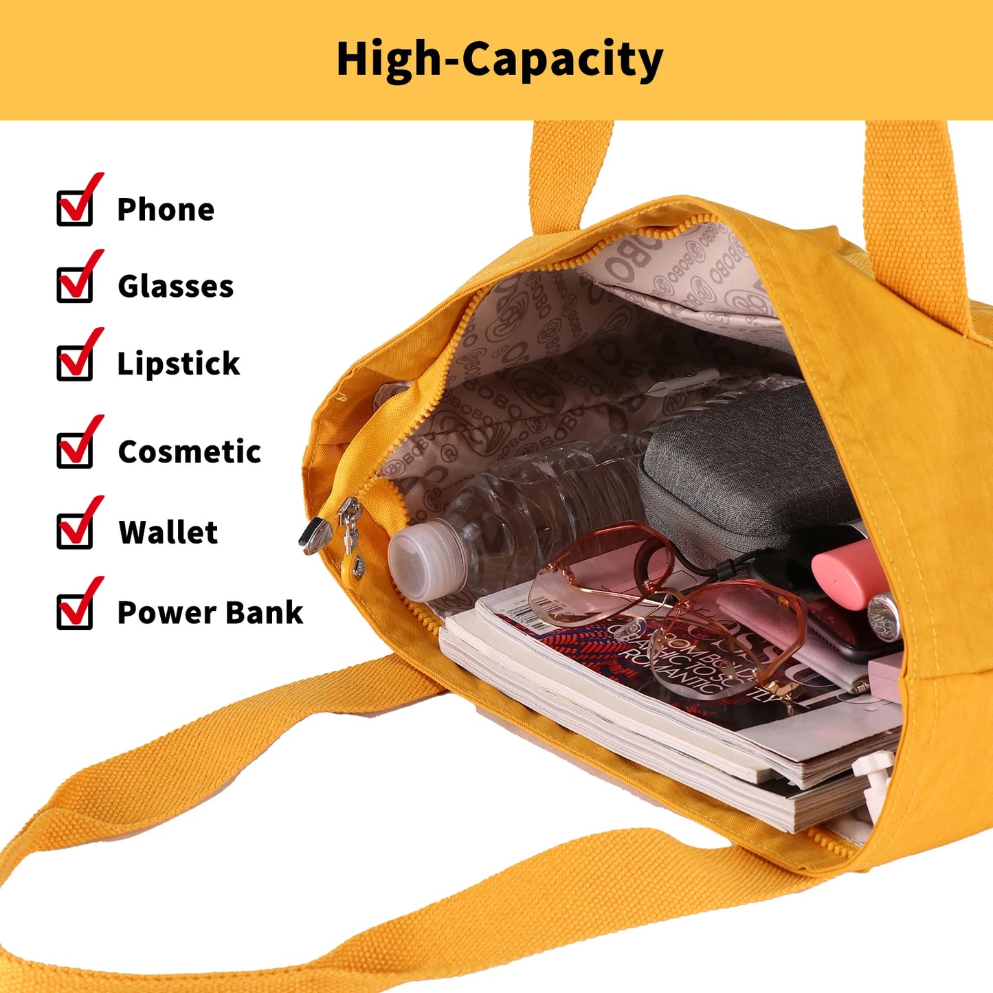 Women's Shoulder Bag Casual Tote Handbag Lightweight Crossbody Purse Fashionable Ladies Bag Waterproof 2025 Trendy Accessory