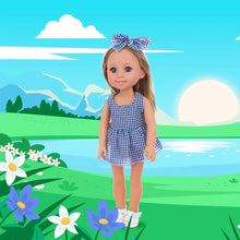 Load image into Gallery viewer, 15Inch&38Cm Pop Doll Clothes Dress Set Top Short Skirt For American Reborn Baby Doll Clothing Camera Accessories Girl's Toys