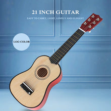 Load image into Gallery viewer, Portable 21 inch 6 Strings Ukulele Mini Guitar Musical Instrument Children Gift