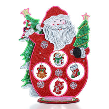 Load image into Gallery viewer, Diy Christmas-themed Diamond Painting Art Set. Double-sided luminous desktop decorative ornaments and pendants