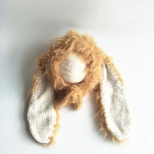 Load image into Gallery viewer, Newborn Baby Boy Girl Cute Hats Baby Rabbit Ears Hat Infant Baby Bunny Beanie Hats Accessories Photography Props