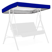 Load image into Gallery viewer, Garden Swing Canopy Replacement Top Cover Tarp Waterproof Sun Protection for Outdoor UV Protection waterproof awning sunshade