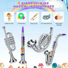 Load image into Gallery viewer, Classical Clarinet Trumpet Saxophone Imitation Musical Instrument Toys Boys Girl Early Education Learning Tool for Kids Children
