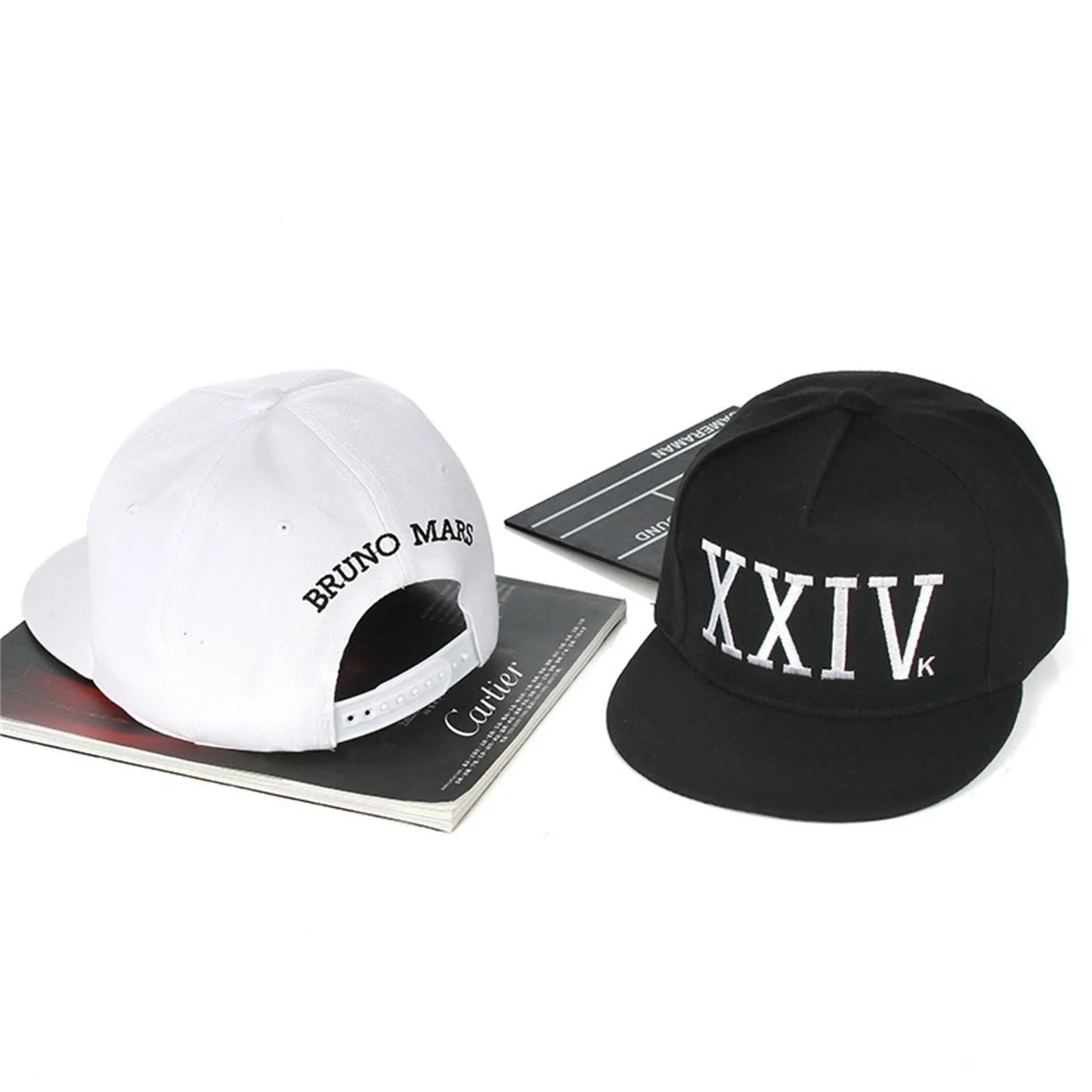 Unisex Bruno Mars Baseball Cap 24k Magic Gorras K-Pop Cotton Bone Rapper Xxiv Dad Hat Hip Hop Snapback Sun Caps Casquette