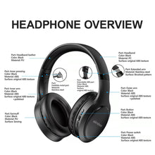 Load image into Gallery viewer, Siindoo JH-919 Wireless Bluetooth Headphones Foldable Stereo Earphones Super Bass Noise Cancelling Mic For Iphone Laptop PC TV