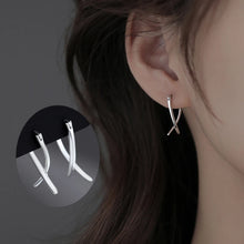 Load image into Gallery viewer, Trendy Jewelry Simply Earrings Unique Geometry Earrings For Women Gift Earings Fashion Jewelry Korean Silver Color Earrings