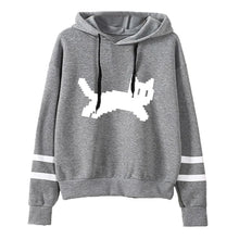 Load image into Gallery viewer, Woman Clothing Hot Sale Daily Womens Sweatshirts Fashion Pullovers Versatile Hoodies Stripe Jogging Casual Printing Sports Style