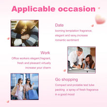 Load image into Gallery viewer, Glamour Perfumes Floral Scent Refreshing Natural Fragrance Enhanced Scent Pheromones Light Fragrance Body Mist Fragrant Perfume