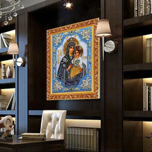 Load image into Gallery viewer, Holy Virgin Mary 5D DIY Diamond Painting Crystal Orthodox Icon Figure Decorative Cross-stitch Fashion Religion Paintings