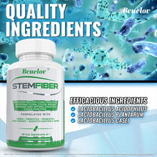Load image into Gallery viewer, Fiber Probiotic + Prebiotic Supplement, Liver Support, Digestion, Gut Microbiome, Constipation Relief, 120 Capsules