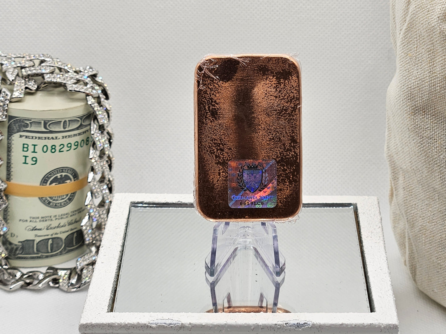 Geiger Edelmetalle Bar 500g Original Feinkupfer 999,9 Copper Half Kilo *SEALED*