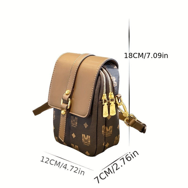 Waterproof Fashion PVC Cellphone Bag - Stylish Mini Crossbody Purse for Women - Versatile, Compact & Convenient Everyday Accessory