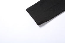 Load image into Gallery viewer, Chic Asymmetric One Shoulder Ribbed Knit Bodysuit - Long Sleeve, Sexy Style for Fall Winter - Form-Fitting, Versatile One Piece Womens Clothing