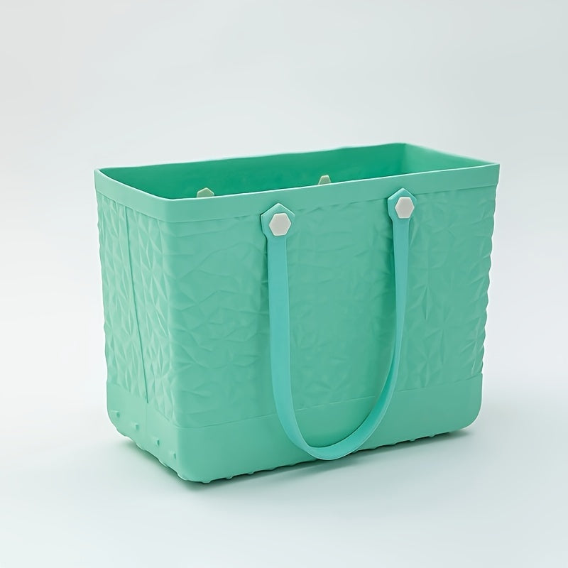 EVA Beach Tote Bag, Large Capacity Tote Bag For Beach, Pool Boat, Groceries, Sports