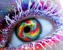 Load image into Gallery viewer, 5D Diamond Painting Rainbow Frosted Eye Diamond Embroidery Round Drill Diy Painting Home Decor Great Gifts Ships from USA