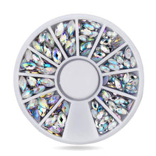 Load image into Gallery viewer, Total Nail Bling Kit 2mm/3mm/4mm/5mm AB Acrylic Diamond Nail Glitter Rhinestones Crystals DIY Nail Art Decorations Manicure Accessories Tools