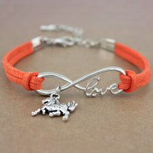 Load image into Gallery viewer, Dog Paws Best Friends Heart Unicorn Animal Infinity Love Charm Bracelets Jewelry Women Men Girl Boy Unisex Gift 20 Colors