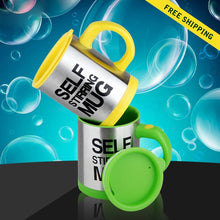 Load image into Gallery viewer, 400ml Automatic Self Stirring Coffee Mug Liquid Mixing Stainless Steel Thermal Cup Electric Double Insulated Smart Cup