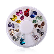 Load image into Gallery viewer, Total Nail Bling Kit 2mm/3mm/4mm/5mm AB Acrylic Diamond Nail Glitter Rhinestones Crystals DIY Nail Art Decorations Manicure Accessories Tools