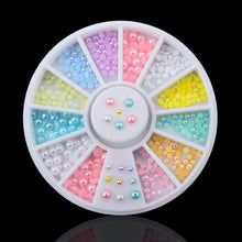 Load image into Gallery viewer, Total Nail Bling Kit 2mm/3mm/4mm/5mm AB Acrylic Diamond Nail Glitter Rhinestones Crystals DIY Nail Art Decorations Manicure Accessories Tools