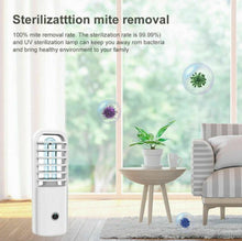Load image into Gallery viewer, 3W 360 Degrees UV Sterilizer Light Portable USB Rechargeable UVC Sanitizer Ozone Ultraviolet Germicidal Lamp LED