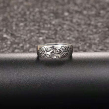 Load image into Gallery viewer, All Seeing Eye Fashion Rings for Women Men Retro Hip-Hop Personality Ring Engraved Retro Hipster Ring Hollow Cross Rings
