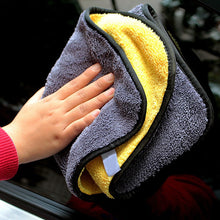Load image into Gallery viewer, Professional Premium Microfiber Towel Thick Cleaning Cloth Drying Towel Absorbent Cleaning Double-Faced Plush Towels for Cars