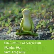 Load image into Gallery viewer, Creative Cute Resin Rural Frog Statue Outdoor Frogs Sculpture For Home Desk Garden Store Decorative Decor Ornament Dropshipping