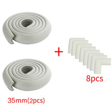 Load image into Gallery viewer, 8pcs Baby Safety Proofing Edge Corner Guards Desk Table Corner Protector Children Protection Furniture Bumper Corner Cushion