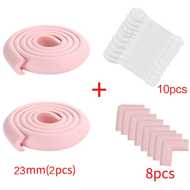 8pcs Baby Safety Proofing Edge Corner Guards Desk Table Corner Protector Children Protection Furniture Bumper Corner Cushion