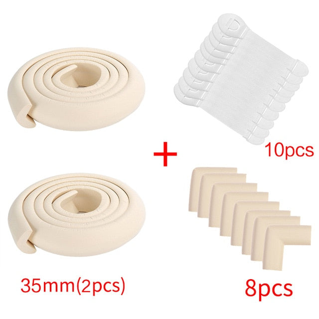 8pcs Baby Safety Proofing Edge Corner Guards Desk Table Corner Protector Children Protection Furniture Bumper Corner Cushion
