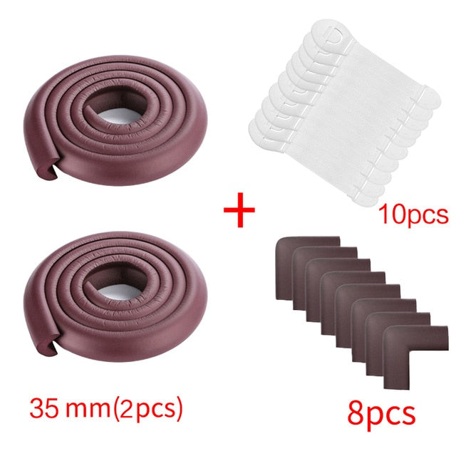 8pcs Baby Safety Proofing Edge Corner Guards Desk Table Corner Protector Children Protection Furniture Bumper Corner Cushion