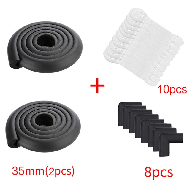 8pcs Baby Safety Proofing Edge Corner Guards Desk Table Corner Protector Children Protection Furniture Bumper Corner Cushion